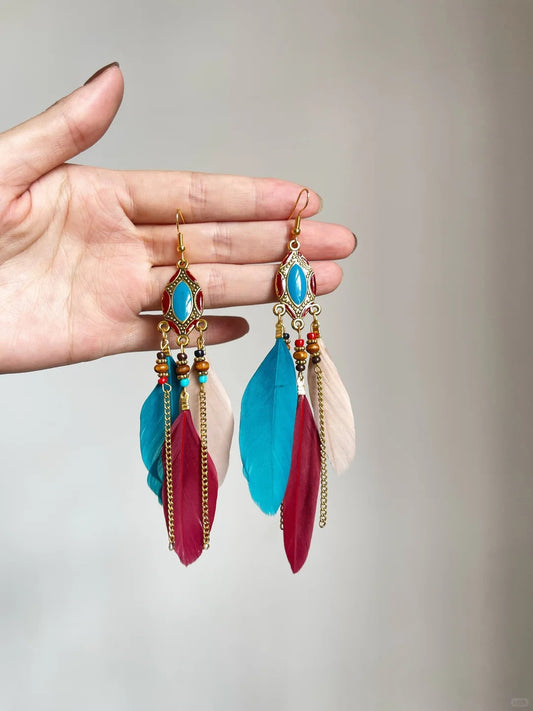 Feather Earrings