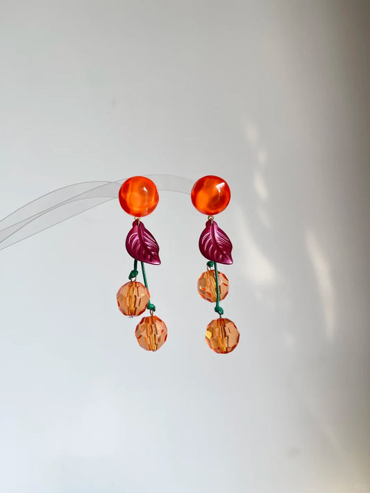 Fruit Drop Earrings