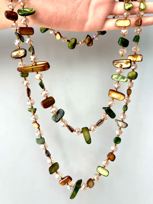 Layered Beaded Necklace