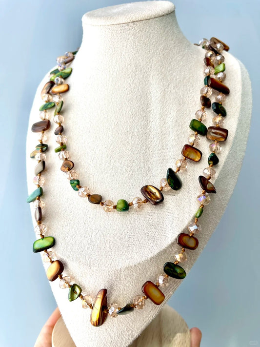 Layered Beaded Necklace