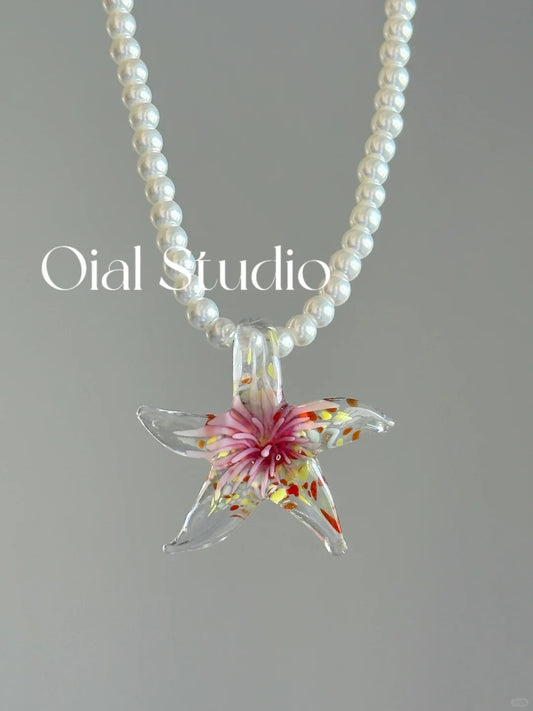 Ocean Whisper Pearl Necklace