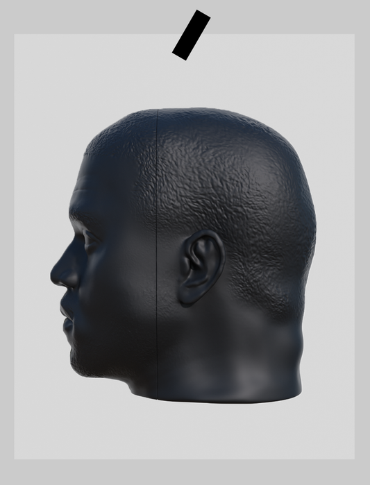 Kanye Portrait AirPods Case