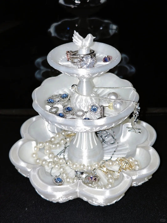 3D Printed Wishing Fountain Jewelry Organizer
