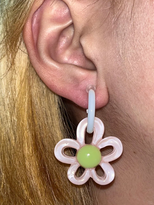 Acrylic Flower Earrings