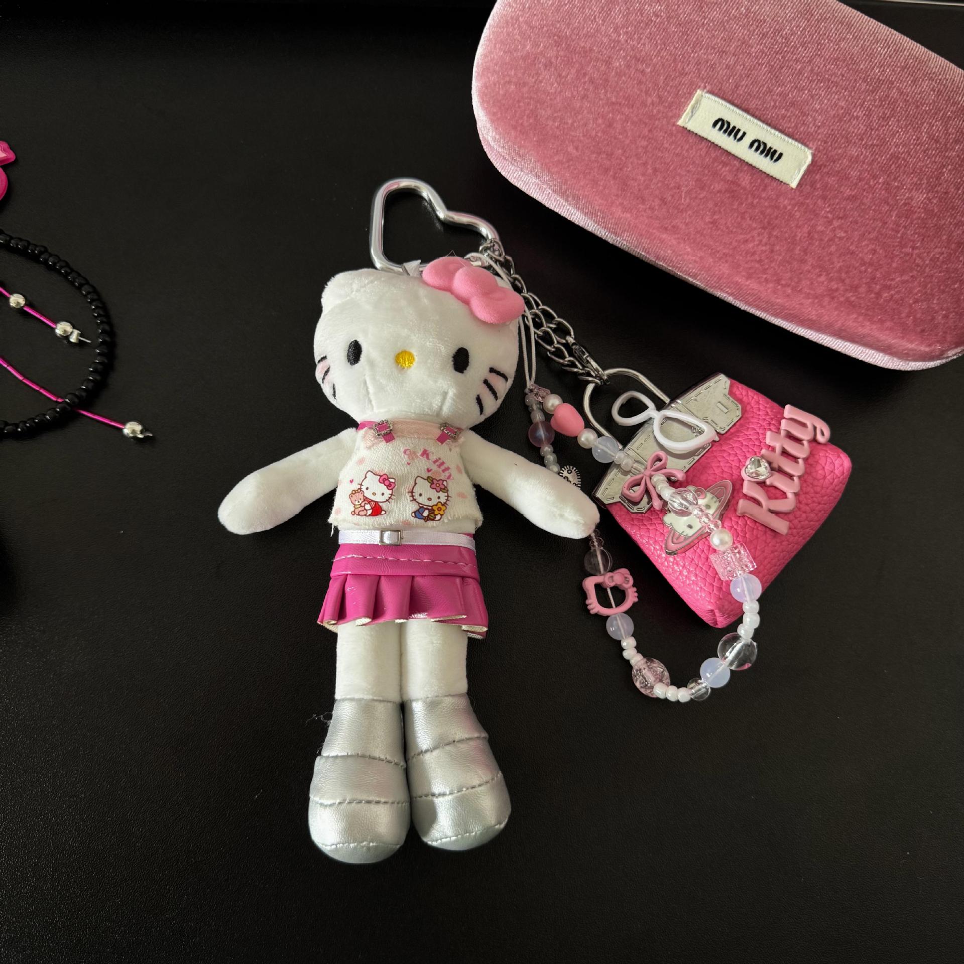 hello kitty backpack lv Handmade HelloKitty Bag Charm