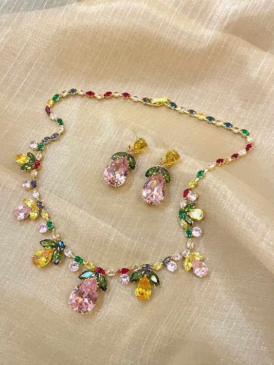 spring-flower-fairy-colorful-crystal-necklace-earrings-set-women-jewelry-clearance