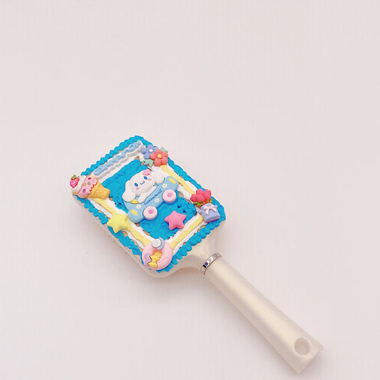 Handmade Cream Gum Biscuit Paddle Brush