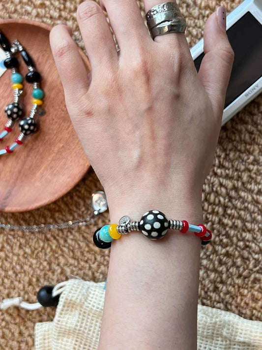 Agate Meeting Bracelet