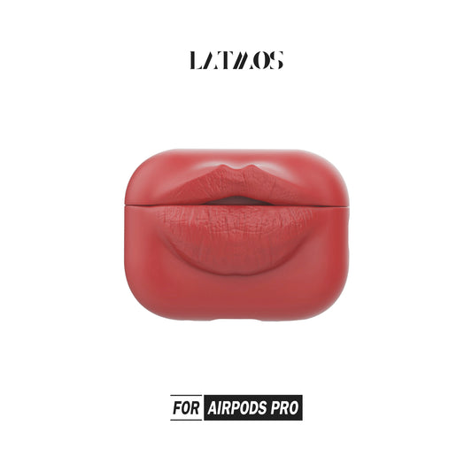 Red Lips AirPods Case