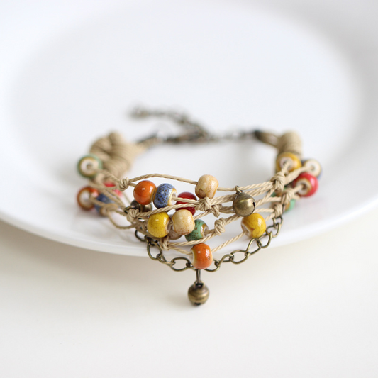 Rainbow Mesh Bracelet