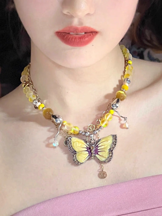 Golden Wings Necklace