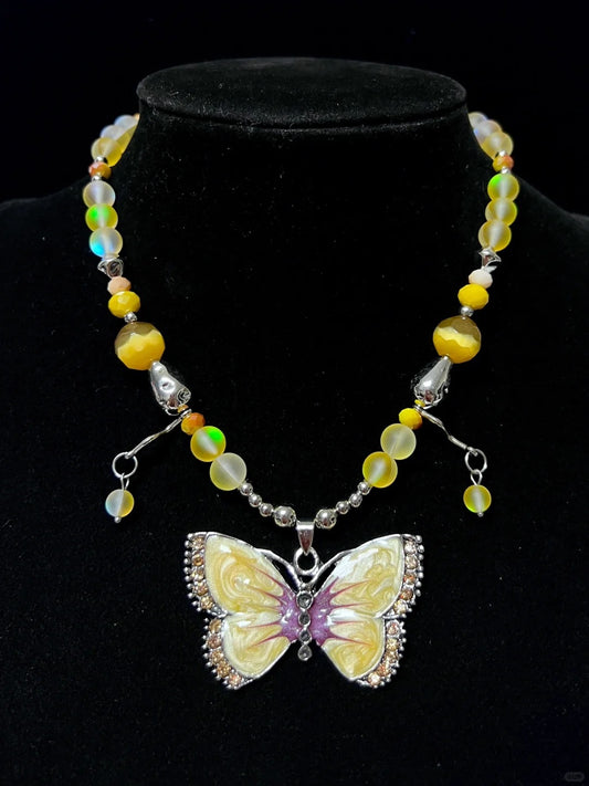 Golden Wings Necklace