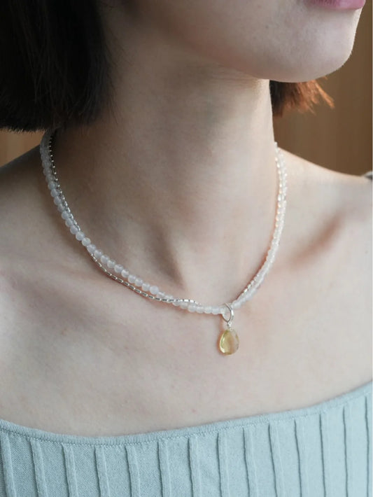 Good Luck Birthstone Necklace