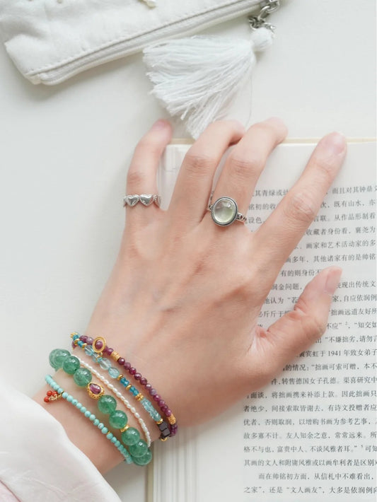 Emerald Serenity Bracelet