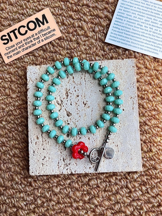 Emerald Blossom Necklace