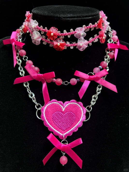 Pink Ballet Magic Choker