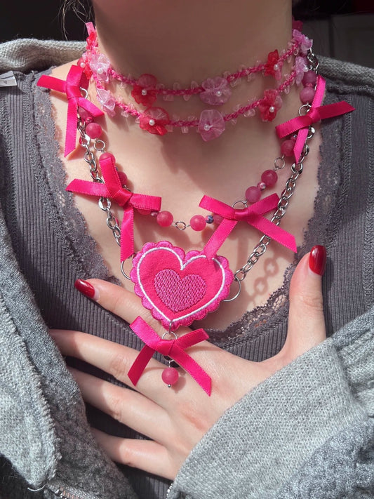 Pink Ballet Magic Choker