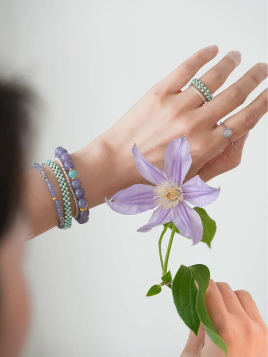Amethyst Serenity Radiance Bracelet