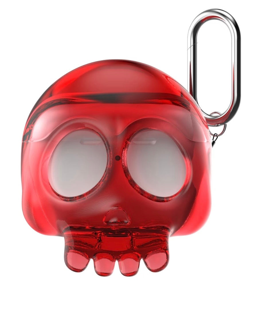 808FC Blue Skeleton-Shaped Protective Skin for AirPods Case