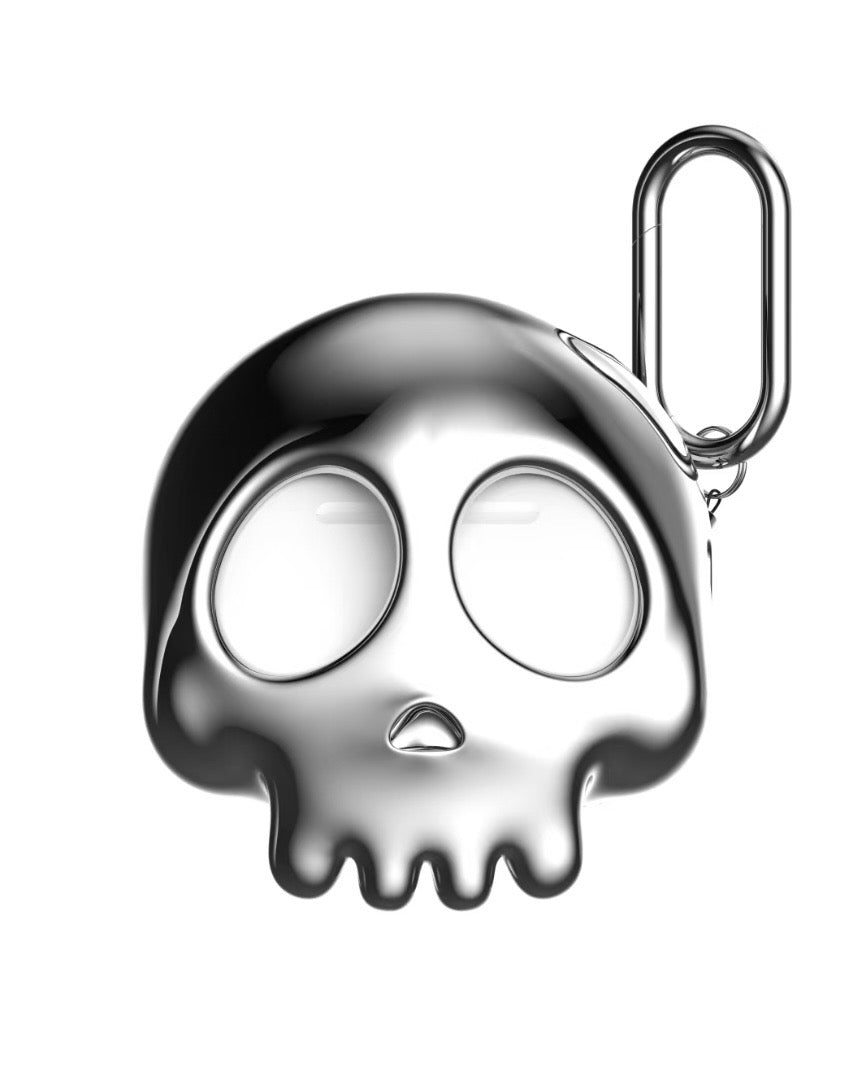 808FC Blue Skeleton-Shaped Protective Skin for AirPods Case