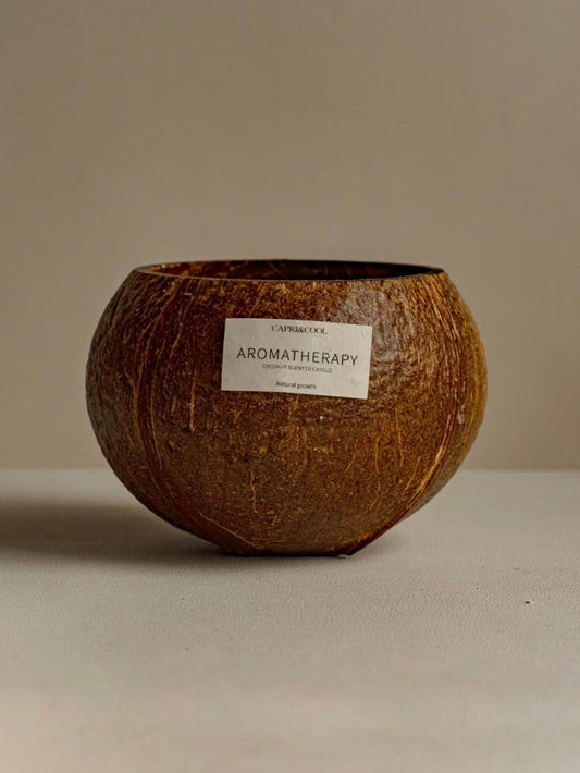 Handmade Coconut Scented Candle