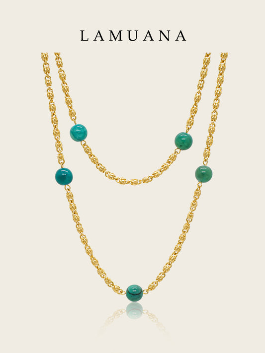 Jade Bean Necklace