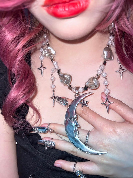 Moon Earl Necklace