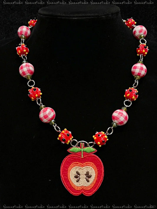 Newton’s Apple Necklace