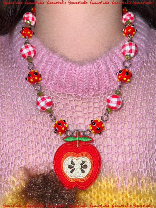 Newton’s Apple Necklace
