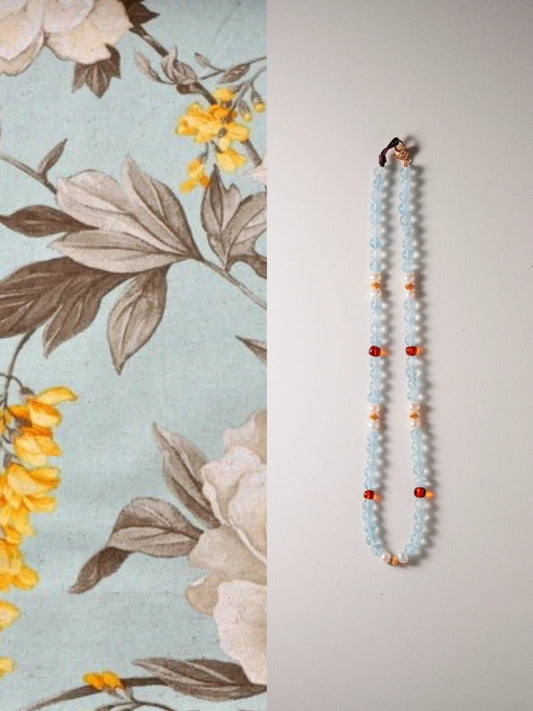 Oceanic Blue Sapphire Necklace