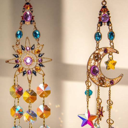 Handmade Rainbow Diamond Sun Catcher