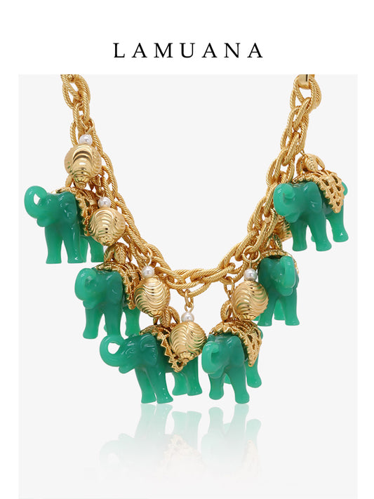 Regal Elephant Bracelet