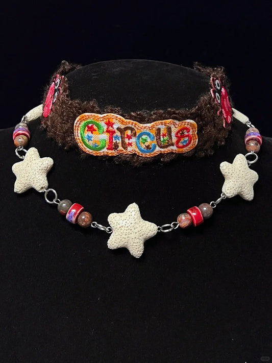 Starlit Ladybug Choker
