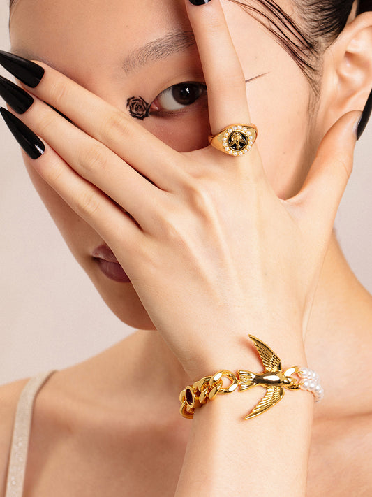 Thornbird Pearl Bracelet