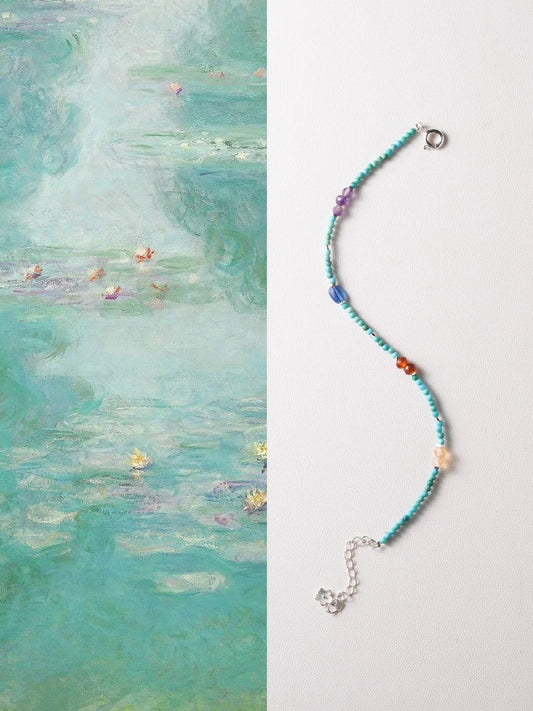 Turquoise Crystal Zodiac Bracelet