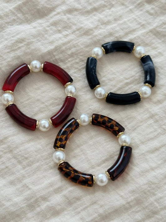 Brown Pearl Bracelet