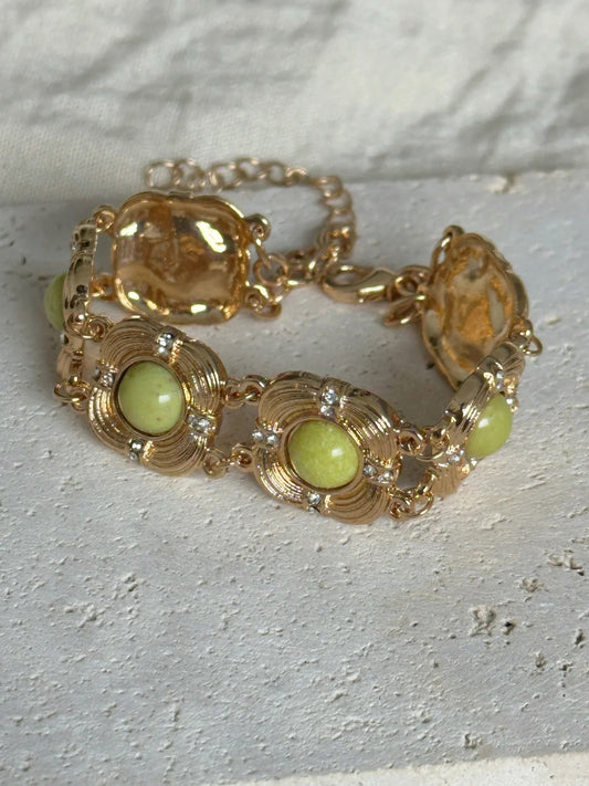 Yellow Jade Bracelet