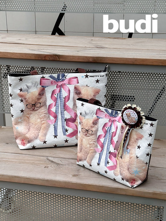 Bow Kitty Tote Bag