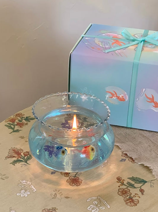 Bubble Fish Bowl Scented Candle