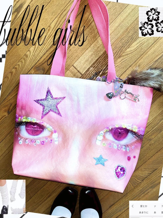 Diamond Eyes Tote Bag