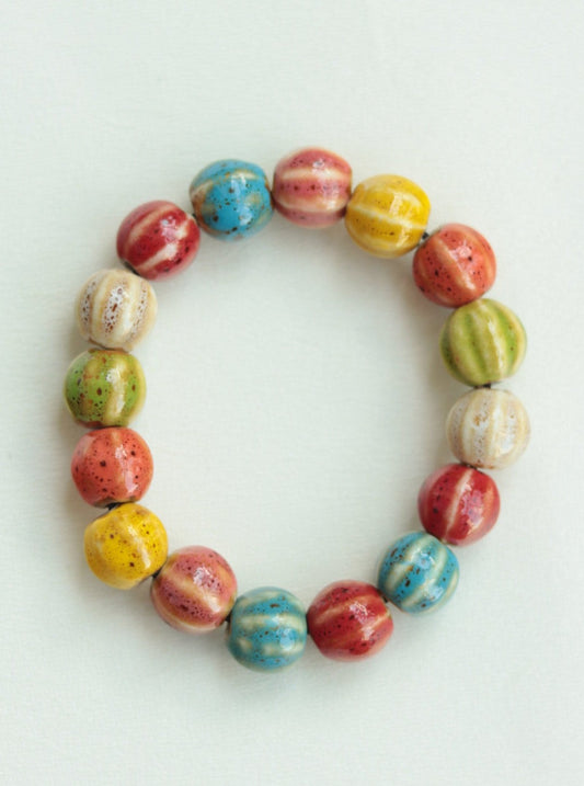 Rainbow Beaded Bracelet