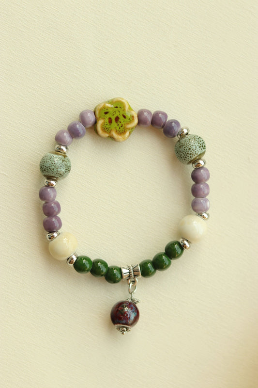 Purple Green Bracelet