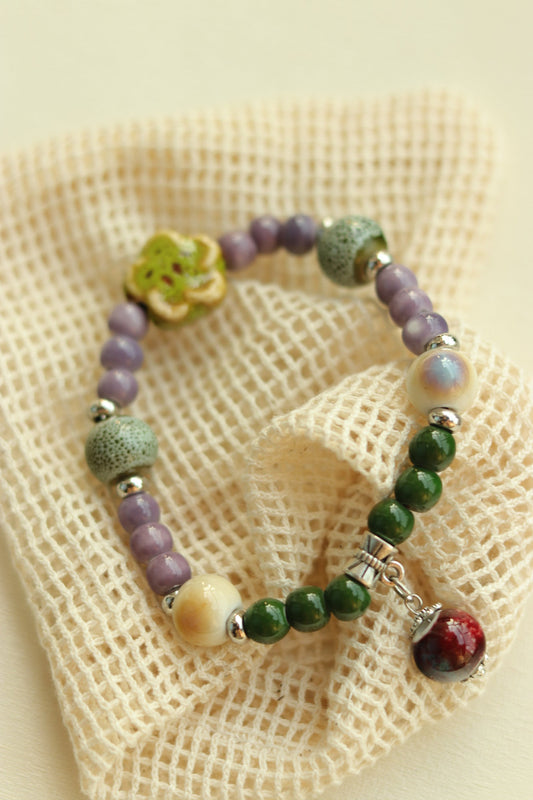 Purple Green Bracelet
