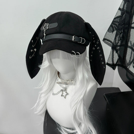 Bunny Ears Newsboy Cap