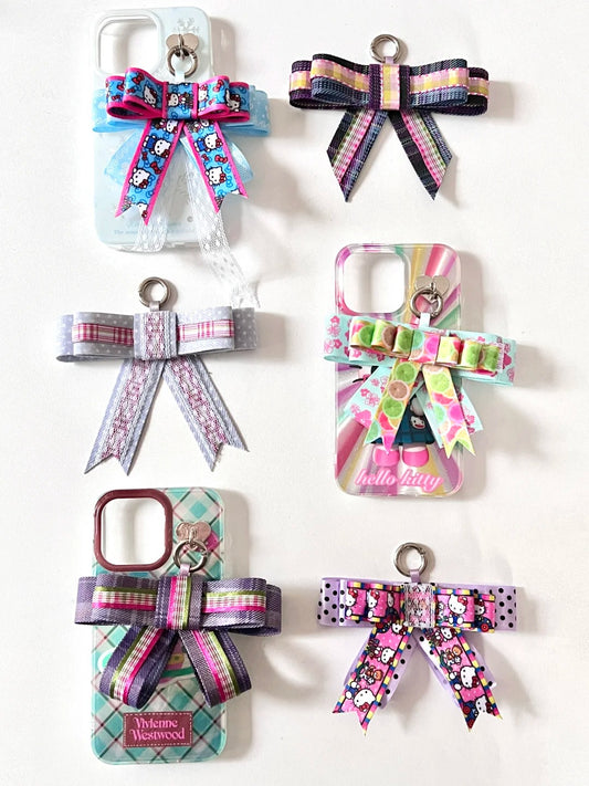Colorful Bow Charm