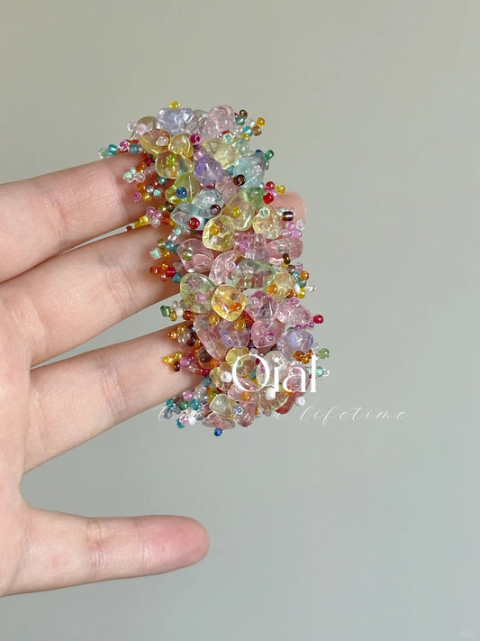 Woven Natural Stone Bracelet