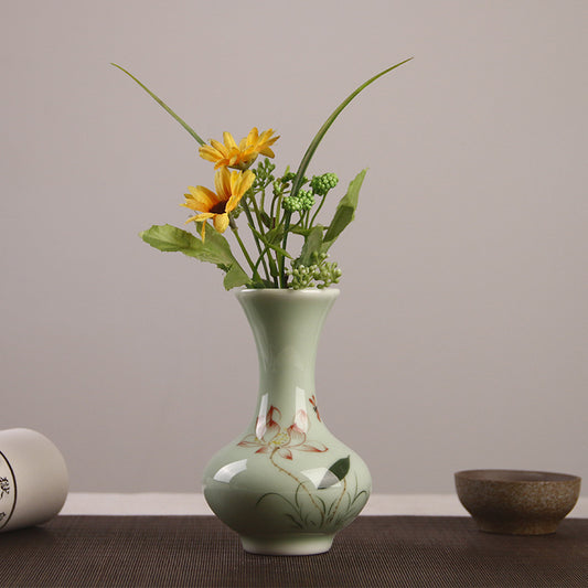 Hand Painted Ceramic Mini Vase