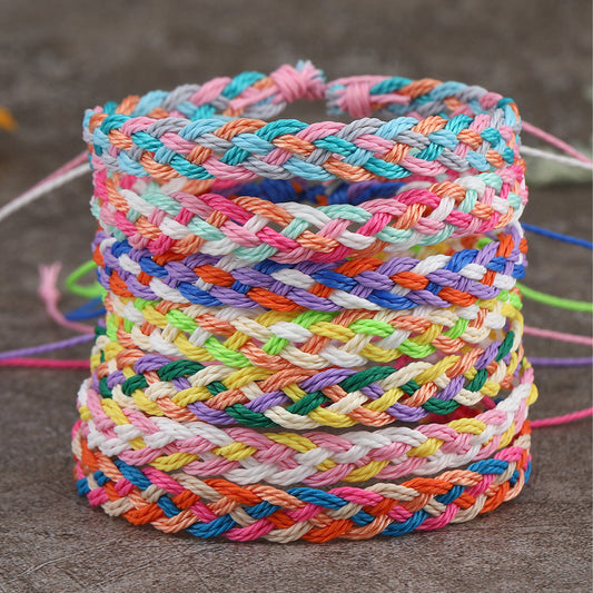 Handwoven Boho Colorful Friendship Bracelets