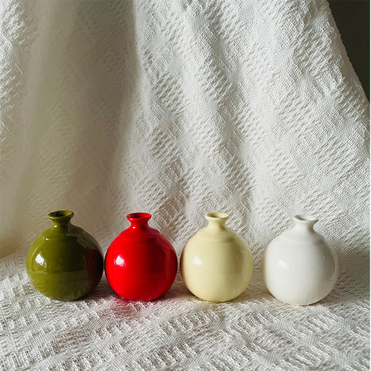 Handmade mini ceramic vase