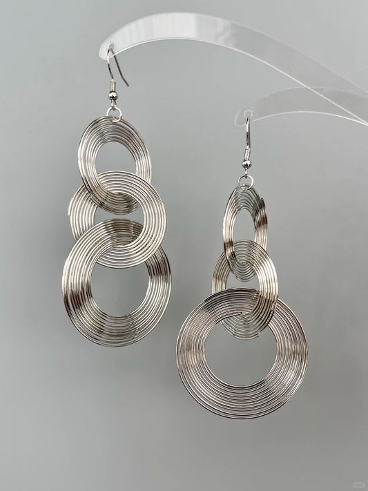 Triple Hoop Earrings